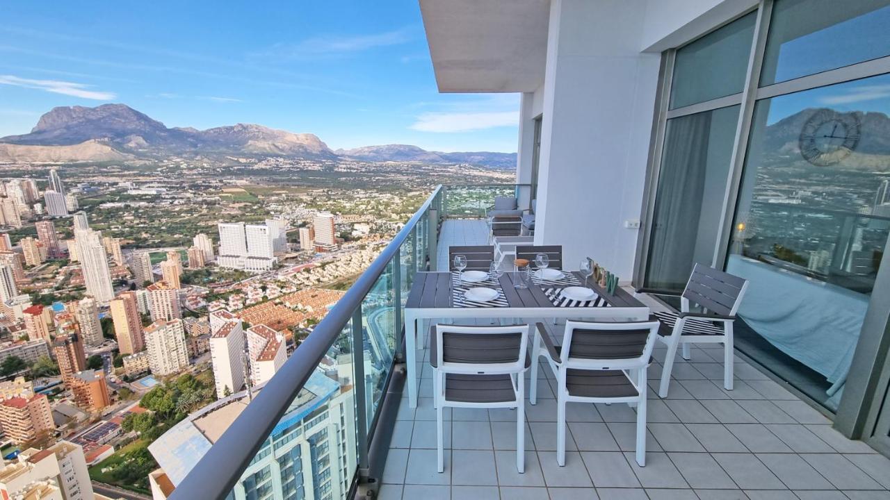 Skyline 41 Gran Lujo, Terraza Grande Y Vistas Al Mar - Planta 41 Διαμέρισμα Μπένιντορμ Εξωτερικό φωτογραφία