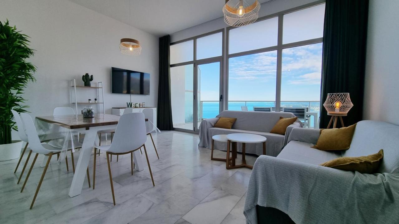 Skyline 41 Gran Lujo, Terraza Grande Y Vistas Al Mar - Planta 41 Διαμέρισμα Μπένιντορμ Εξωτερικό φωτογραφία