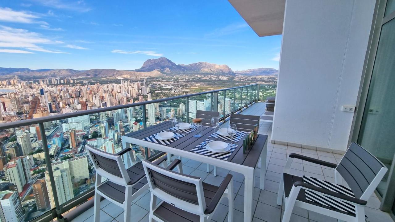 Skyline 41 Gran Lujo, Terraza Grande Y Vistas Al Mar - Planta 41 Διαμέρισμα Μπένιντορμ Εξωτερικό φωτογραφία
