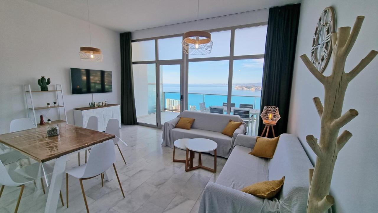 Skyline 41 Gran Lujo, Terraza Grande Y Vistas Al Mar - Planta 41 Διαμέρισμα Μπένιντορμ Εξωτερικό φωτογραφία