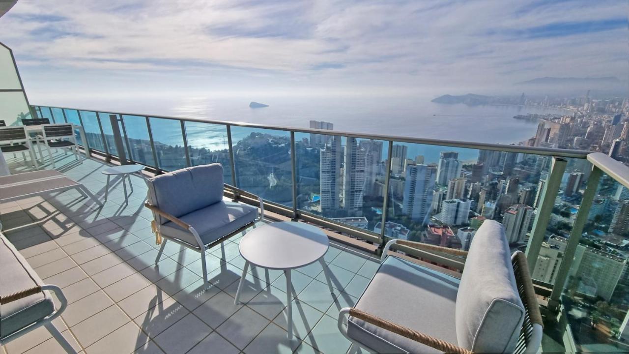 Skyline 41 Gran Lujo, Terraza Grande Y Vistas Al Mar - Planta 41 Διαμέρισμα Μπένιντορμ Εξωτερικό φωτογραφία