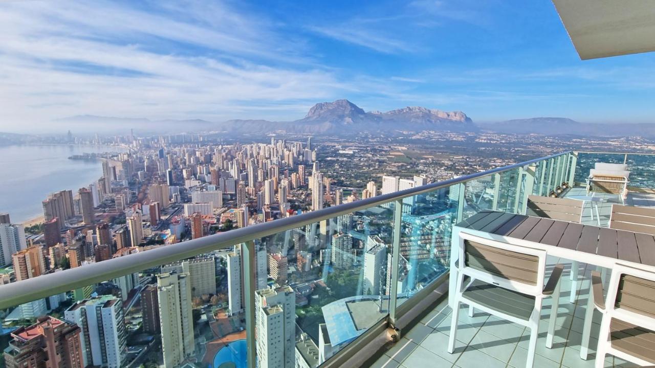 Skyline 41 Gran Lujo, Terraza Grande Y Vistas Al Mar - Planta 41 Διαμέρισμα Μπένιντορμ Εξωτερικό φωτογραφία